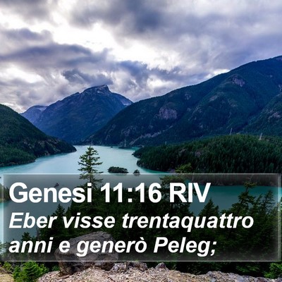 Genesi 11:16 RIV Bible Verse Image