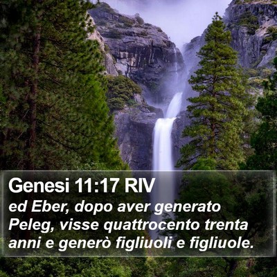 Genesi 11:17 RIV Bible Verse Image