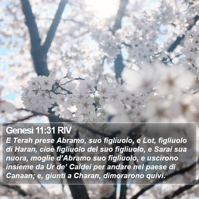 Genesi 11:31 RIV Bible Verse Image