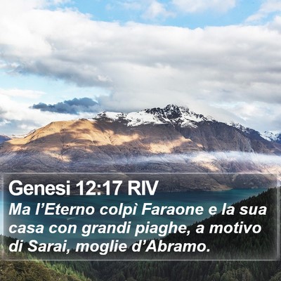 Genesi 12:17 RIV Bible Verse Image