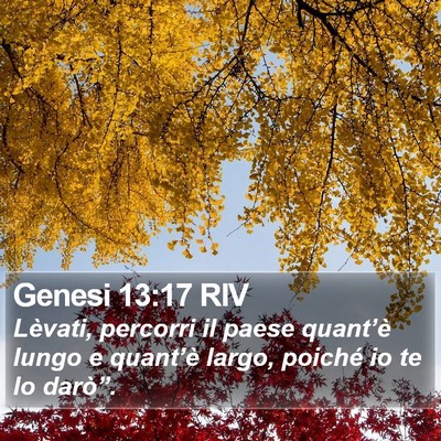 Genesi 13:17 RIV Bible Verse Image