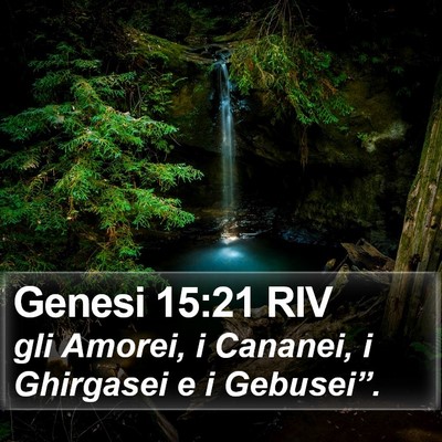 Genesi 15:21 RIV Bible Verse Image