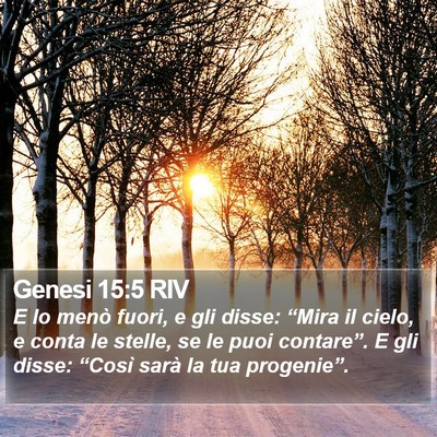 Genesi 15:5 RIV Bible Verse Image