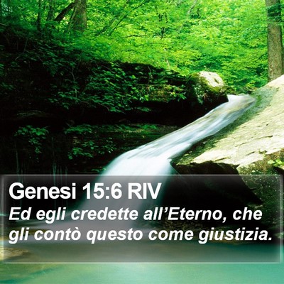 Genesi 15:6 RIV Bible Verse Image