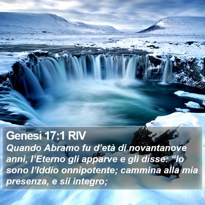 Genesi 17:1 RIV Bible Verse Image