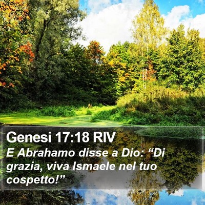 Genesi 17:18 RIV Bible Verse Image