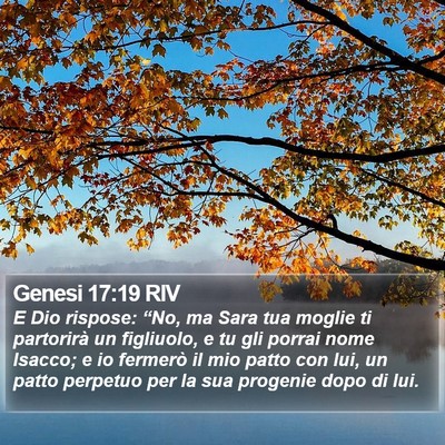 Genesi 17:19 RIV Bible Verse Image