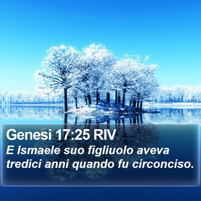 Genesi 17:25 RIV Bible Verse Image