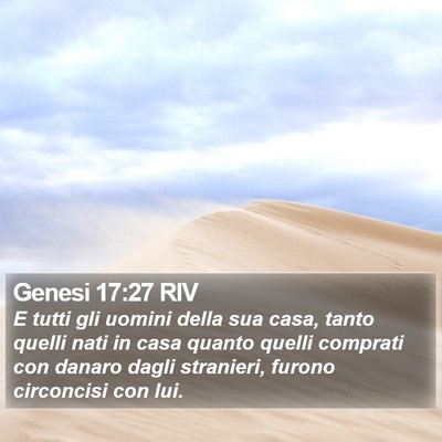 Genesi 17:27 RIV Bible Verse Image
