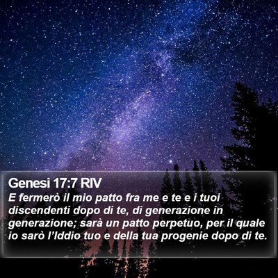 Genesi 17:7 RIV Bible Verse Image