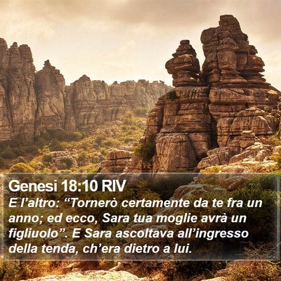 Genesi 18:10 RIV Bible Verse Image