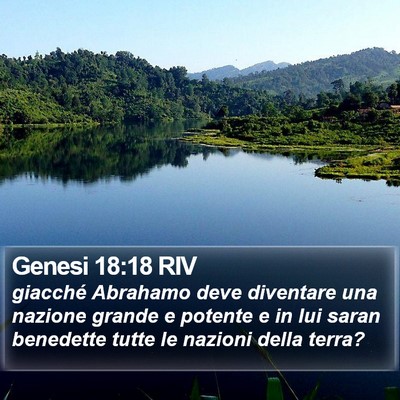 Genesi 18:18 RIV Bible Verse Image