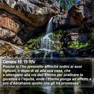 Genesi 18:19 RIV Bible Verse Image