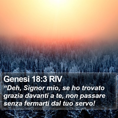 Genesi 18:3 RIV Bible Verse Image
