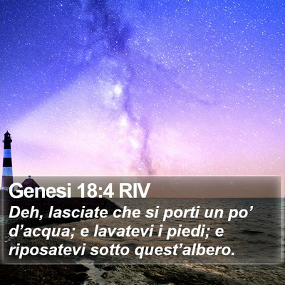 Genesi 18:4 RIV Bible Verse Image