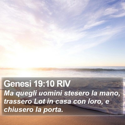 Genesi 19:10 RIV Bible Verse Image