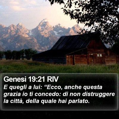 Genesi 19:21 RIV Bible Verse Image