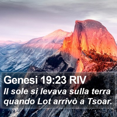 Genesi 19:23 RIV Bible Verse Image