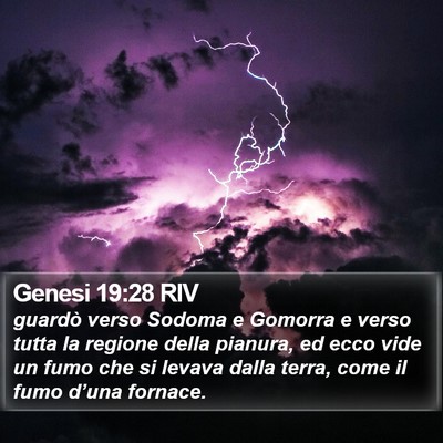 Genesi 19:28 RIV Bible Verse Image