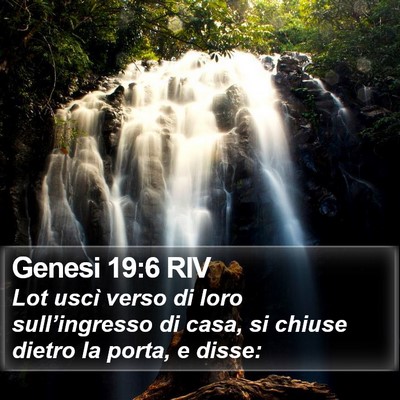 Genesi 19:6 RIV Bible Verse Image