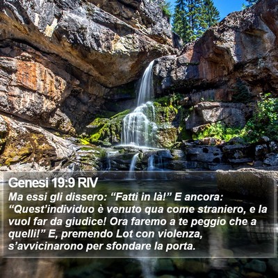 Genesi 19:9 RIV Bible Verse Image