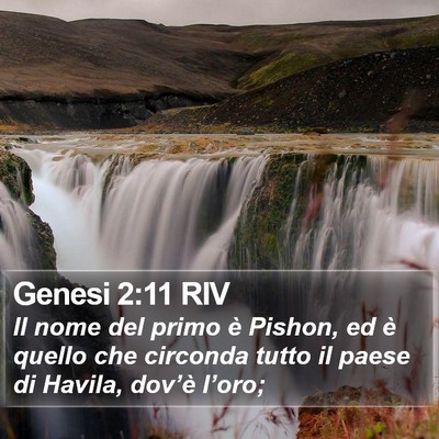 Genesi 2:11 RIV Bible Verse Image