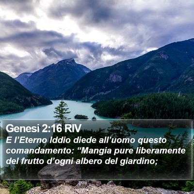 Genesi 2:16 RIV Bible Verse Image