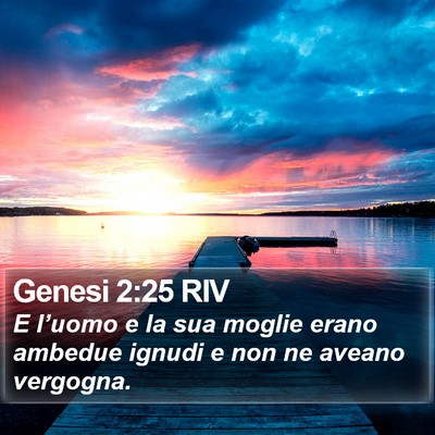 Genesi 2:25 RIV Bible Verse Image