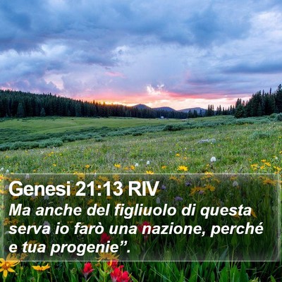 Genesi 21:13 RIV Bible Verse Image