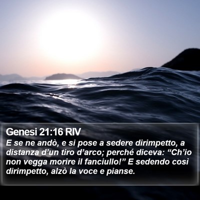 Genesi 21:16 RIV Bible Verse Image