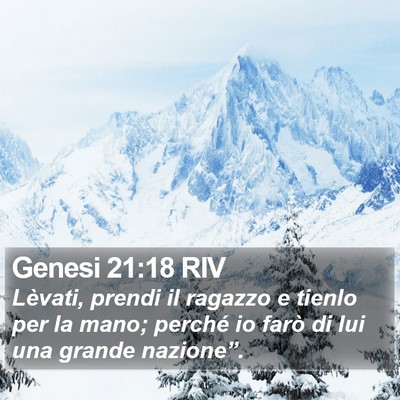 Genesi 21:18 RIV Bible Verse Image