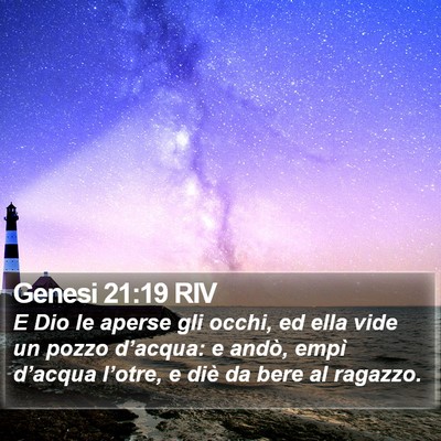 Genesi 21:19 RIV Bible Verse Image