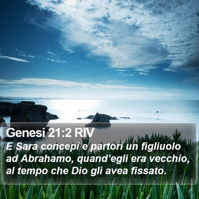 Genesi 21:2 RIV Bible Verse Image