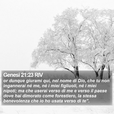 Genesi 21:23 RIV Bible Verse Image