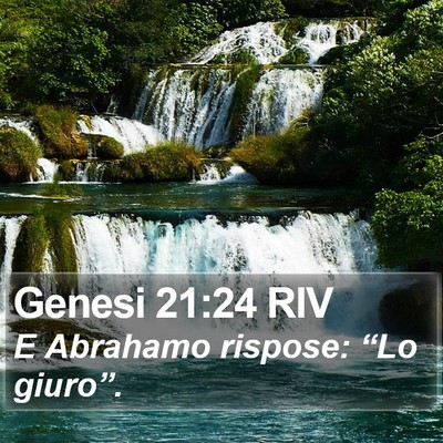 Genesi 21:24 RIV Bible Verse Image