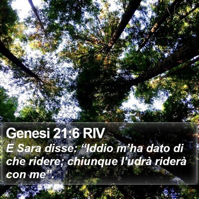 Genesi 21:6 RIV Bible Verse Image