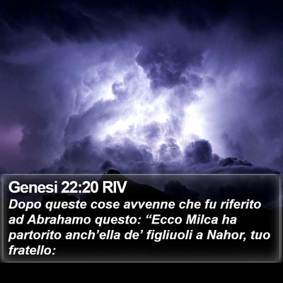 Genesi 22:20 RIV Bible Verse Image