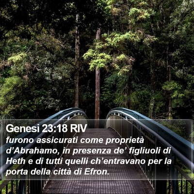 Genesi 23:18 RIV Bible Verse Image