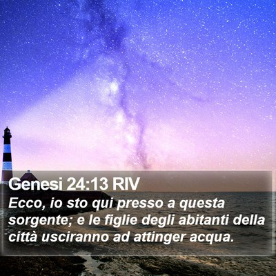 Genesi 24:13 RIV Bible Verse Image