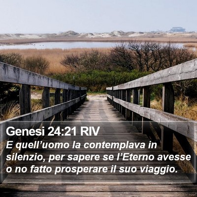 Genesi 24:21 RIV Bible Verse Image