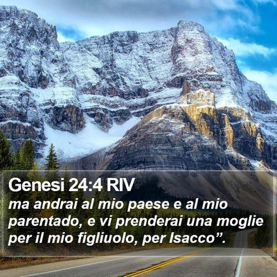 Genesi 24:4 RIV Bible Verse Image