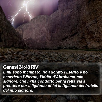 Genesi 24:48 RIV Bible Verse Image