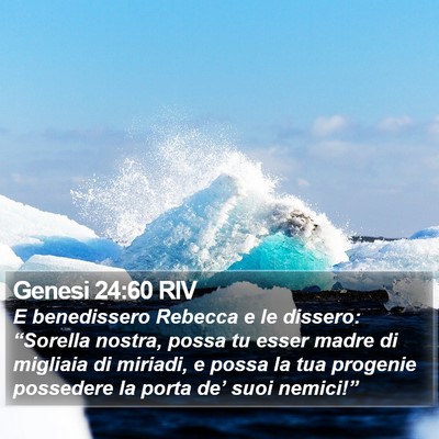 Genesi 24:60 RIV Bible Verse Image