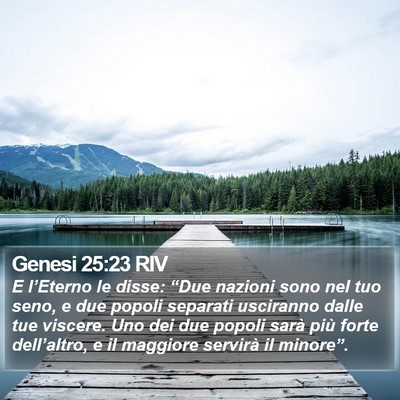 Genesi 25:23 RIV Bible Verse Image