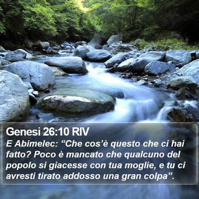 Genesi 26:10 RIV Bible Verse Image