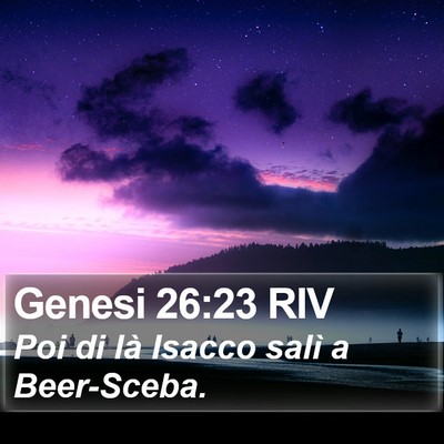 Genesi 26:23 RIV Bible Verse Image