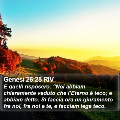Genesi 26:28 RIV Bible Verse Image