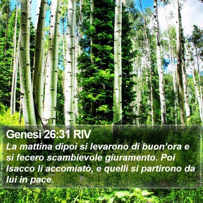 Genesi 26:31 RIV Bible Verse Image
