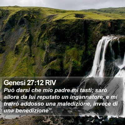 Genesi 27:12 RIV Bible Verse Image