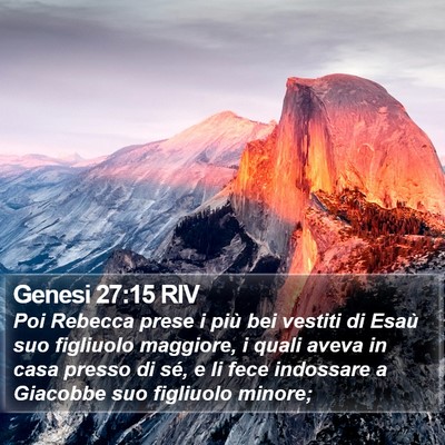 Genesi 27:15 RIV Bible Verse Image